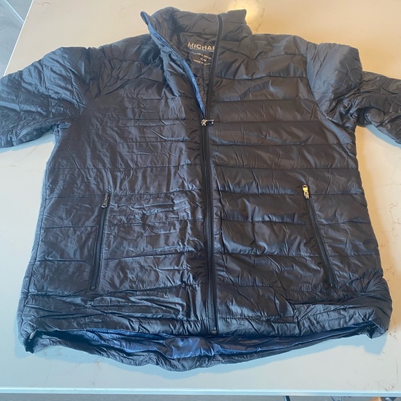 Michael Kors Packable down filled puffer bomber jacket, Mens size medium - Picture 10 of 16